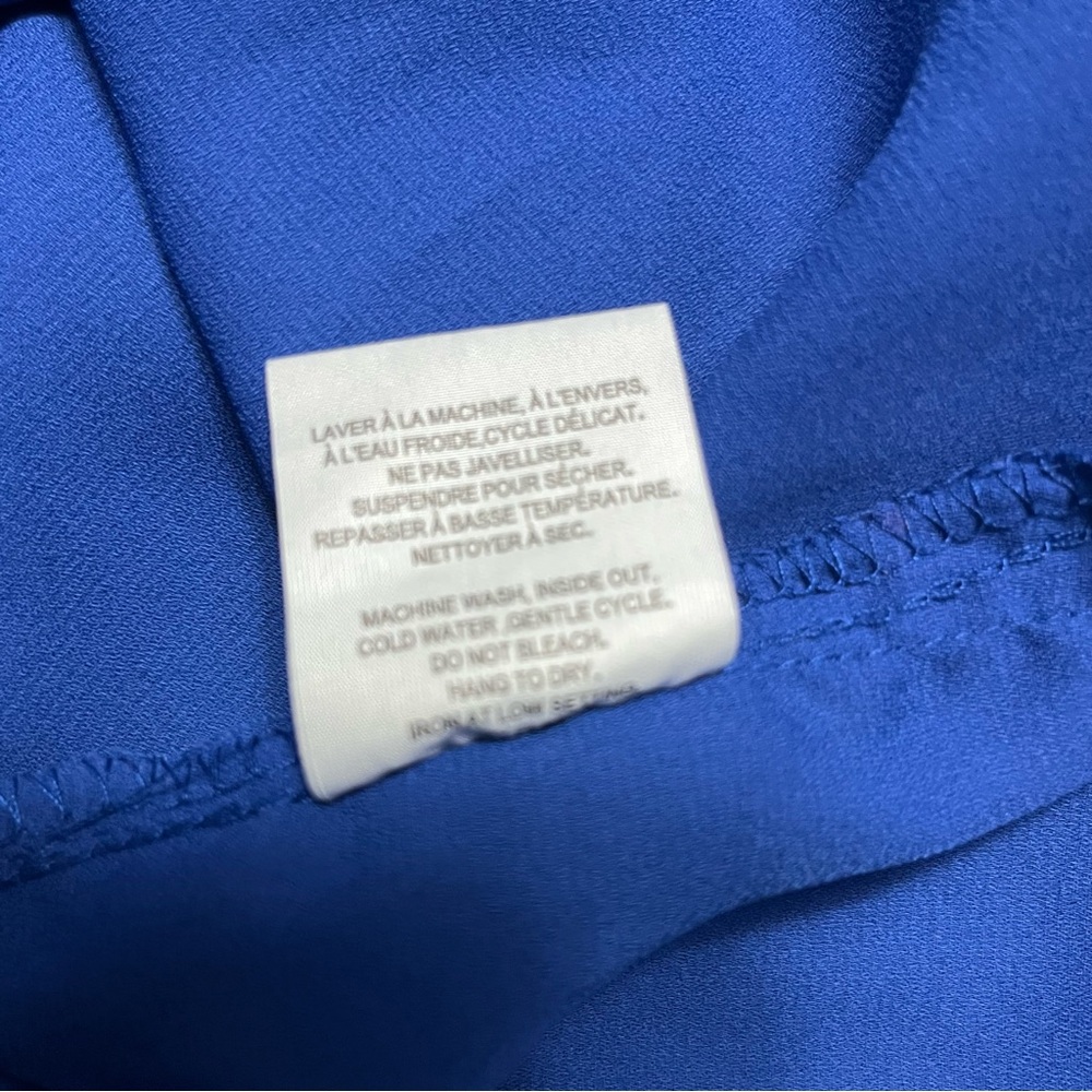 PENNINGTONS blue button front blouse women’s size 2X - Picture 12 of 14